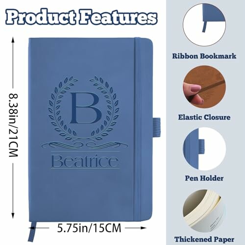 Personalized Leather Journal Notebook
