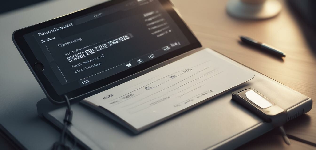 Digital password log book