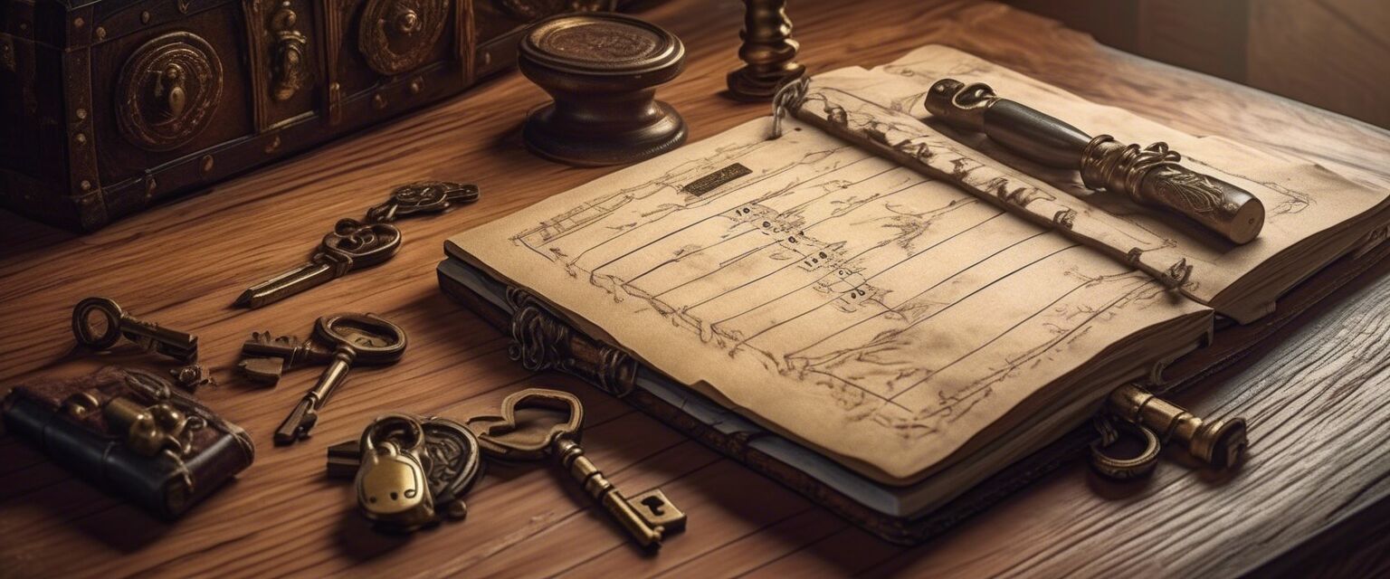 Password Log Books with Security Features