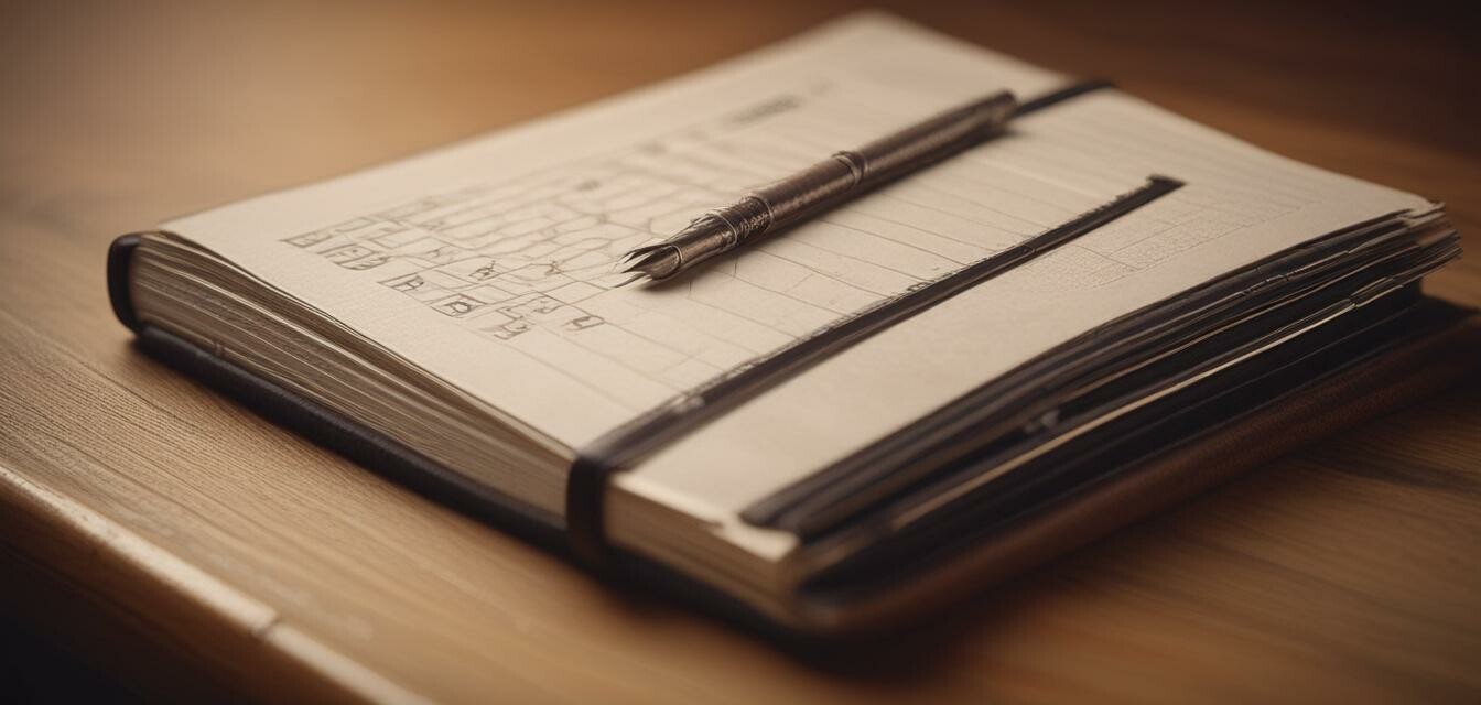 Hardcover password log book